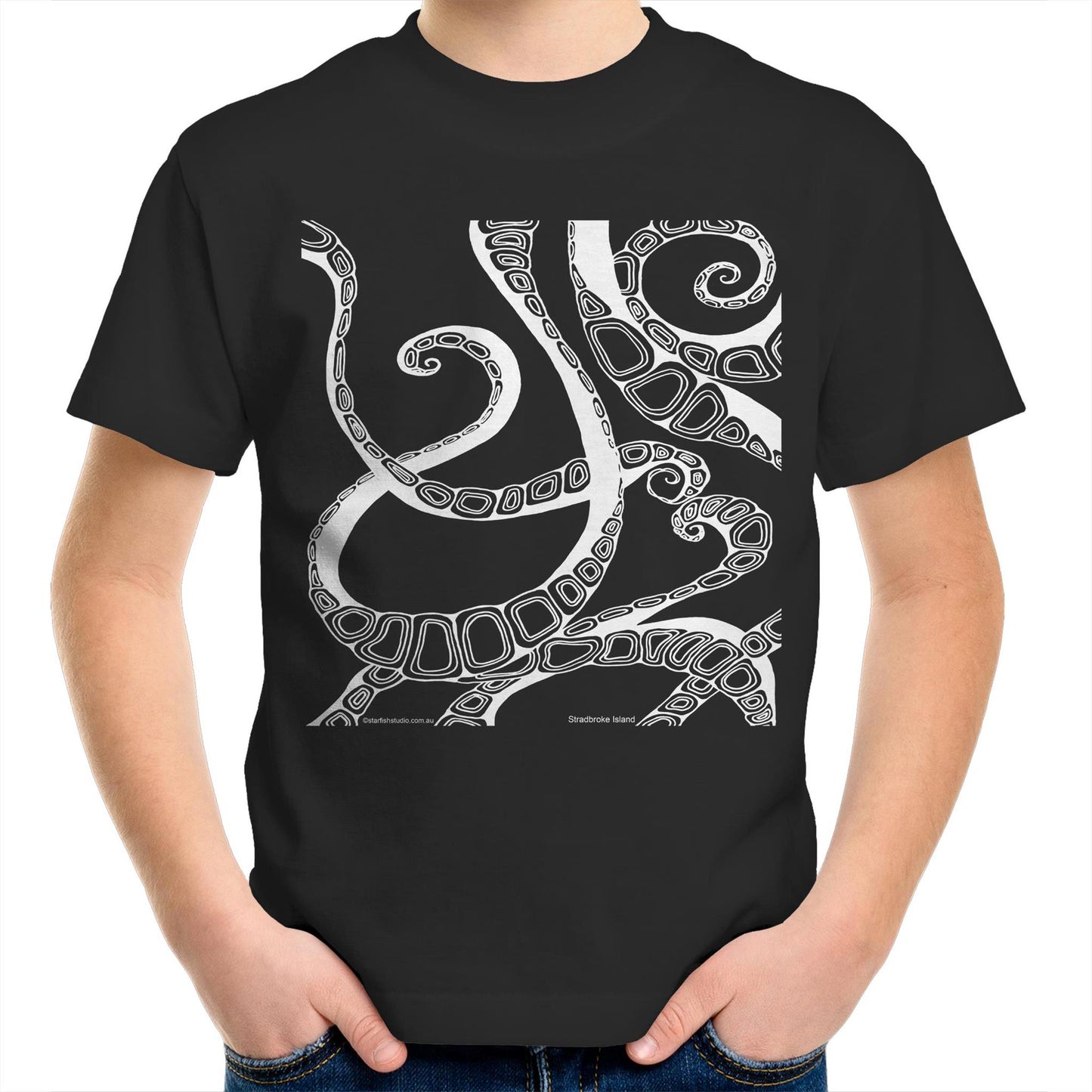 Printed to order- Kids  TENTACLES  T-Shirt