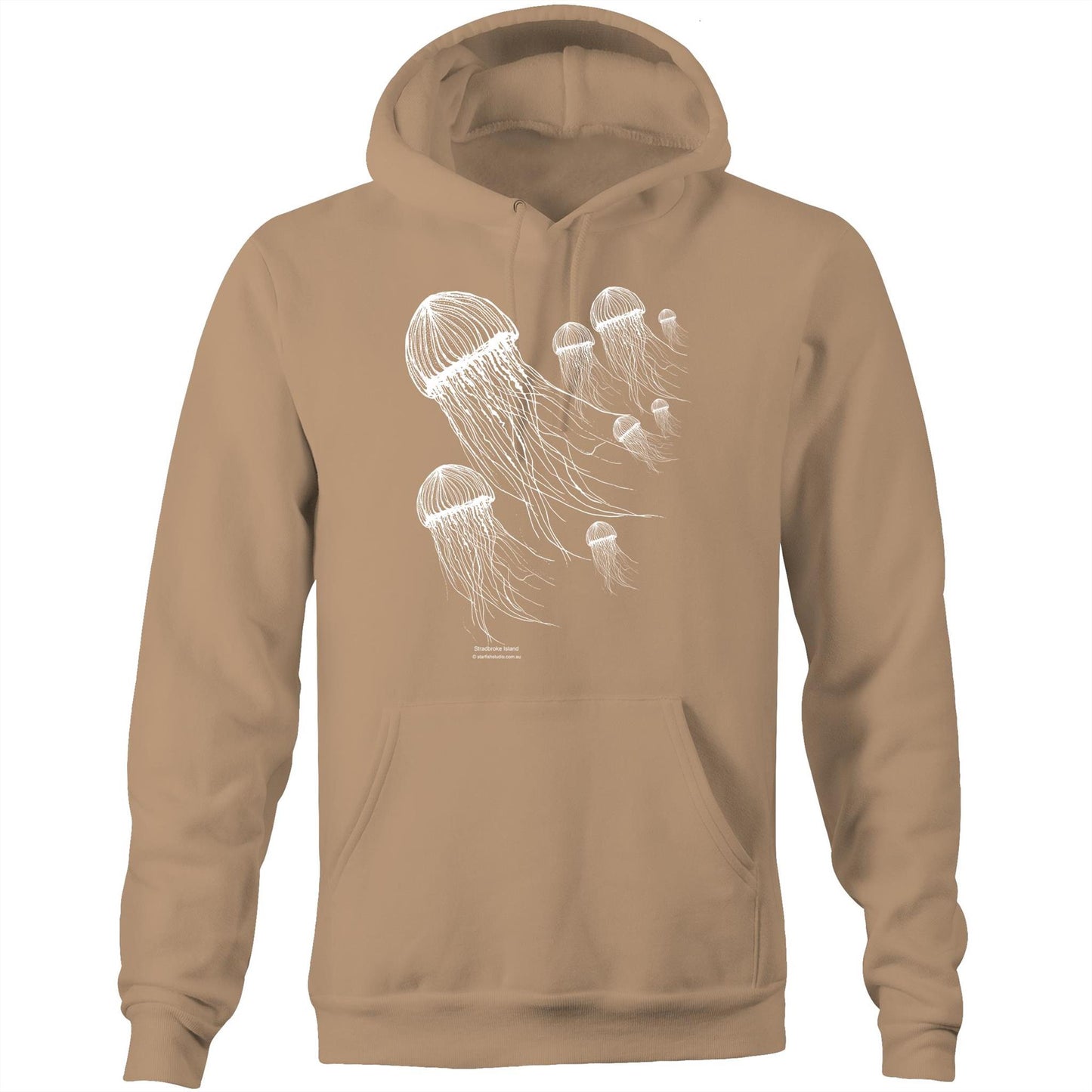 Printed to order- Unisex JELLYFISH GROUP - Hoodie with Pocket