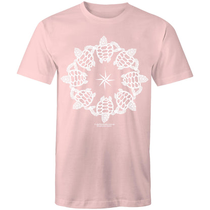 Printed to order- Unisex TURTLE CIRCLE T-Shirt