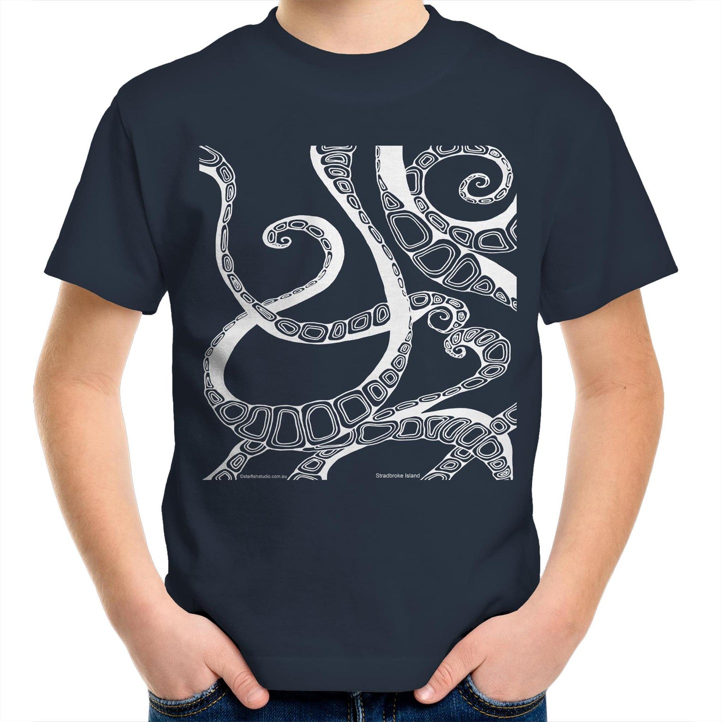 Printed to order- Kids  TENTACLES  T-Shirt