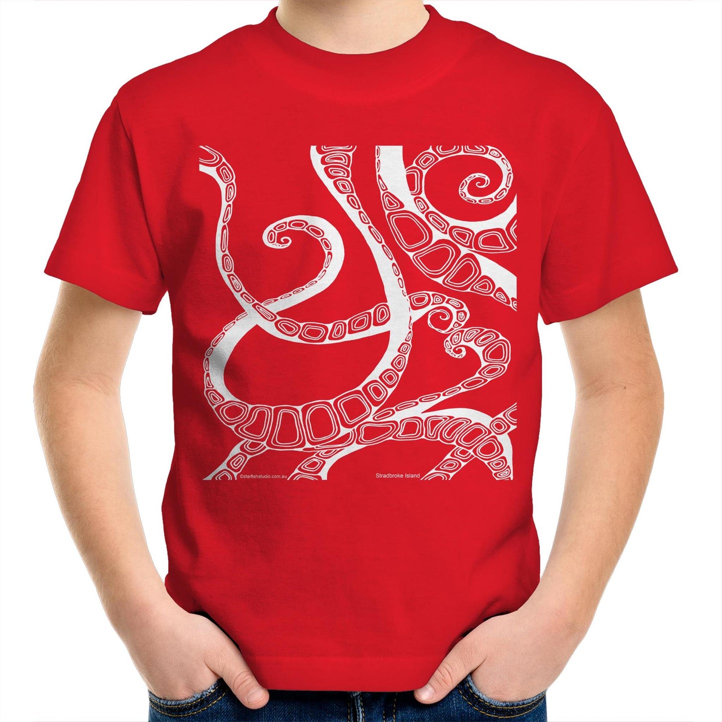 Printed to order- Kids  TENTACLES  T-Shirt