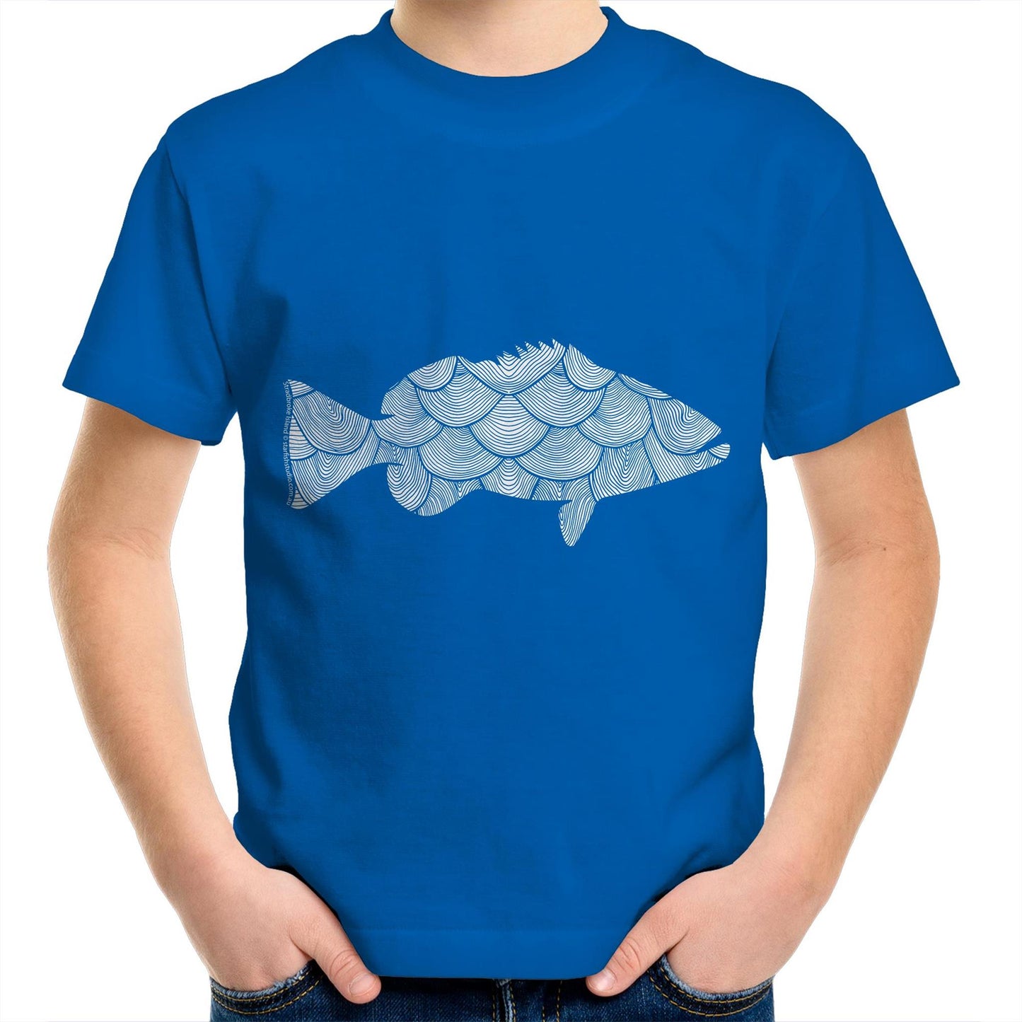 Printed to order- Kids  COD FISH  T-Shirt