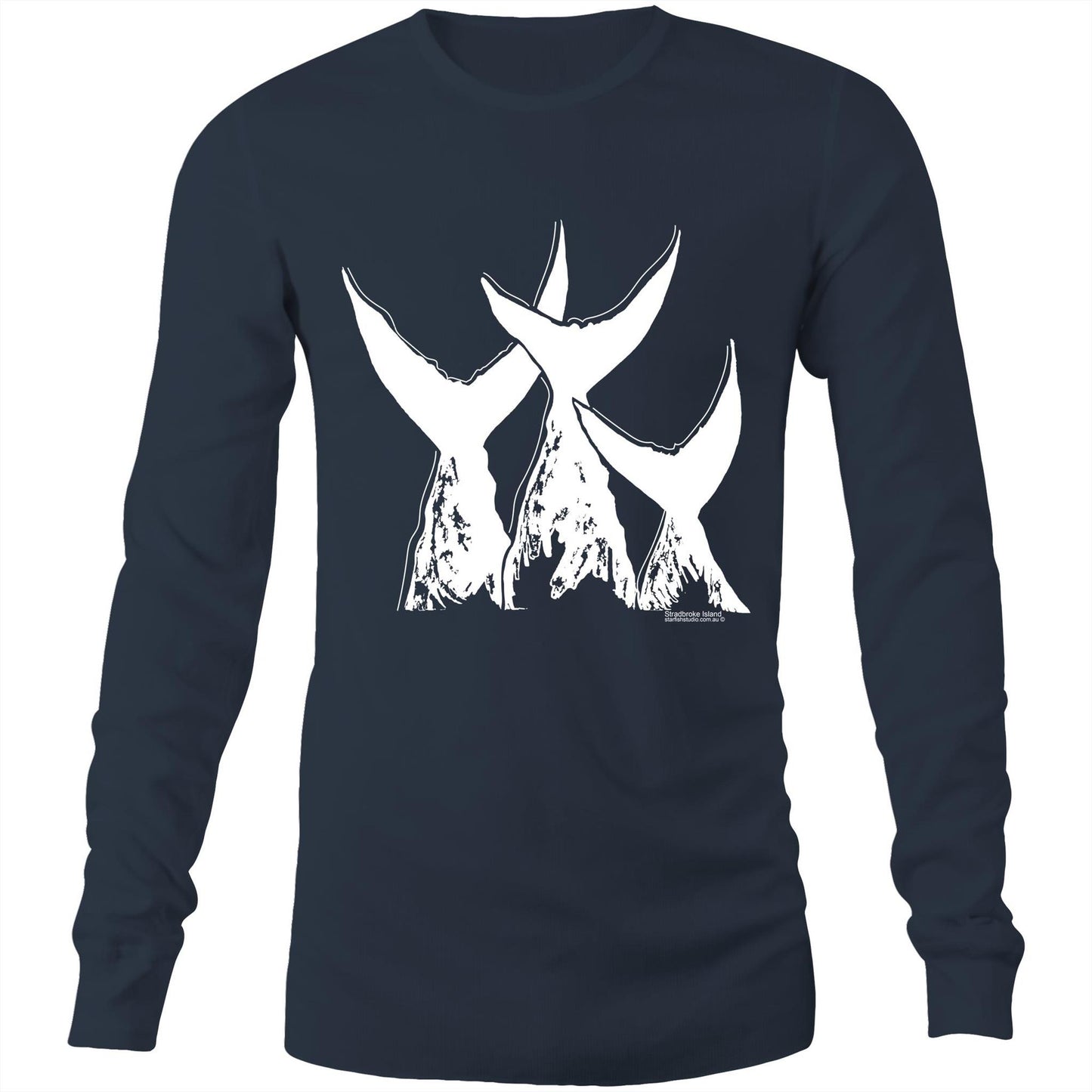 Printed to order- Unisex TAILS -  Long Sleeve T-Shirt