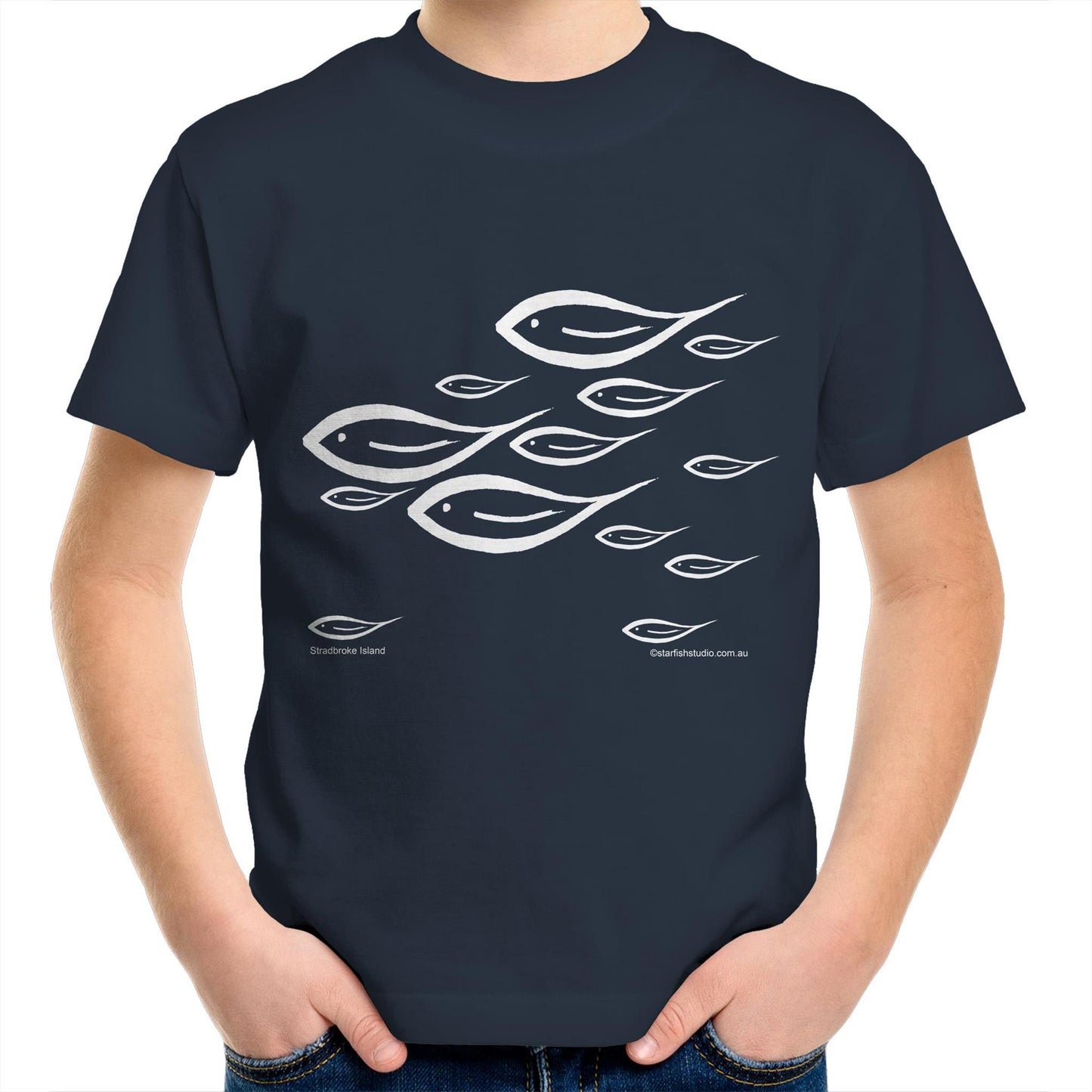 Printed to order- Kids  FISH T-Shirt