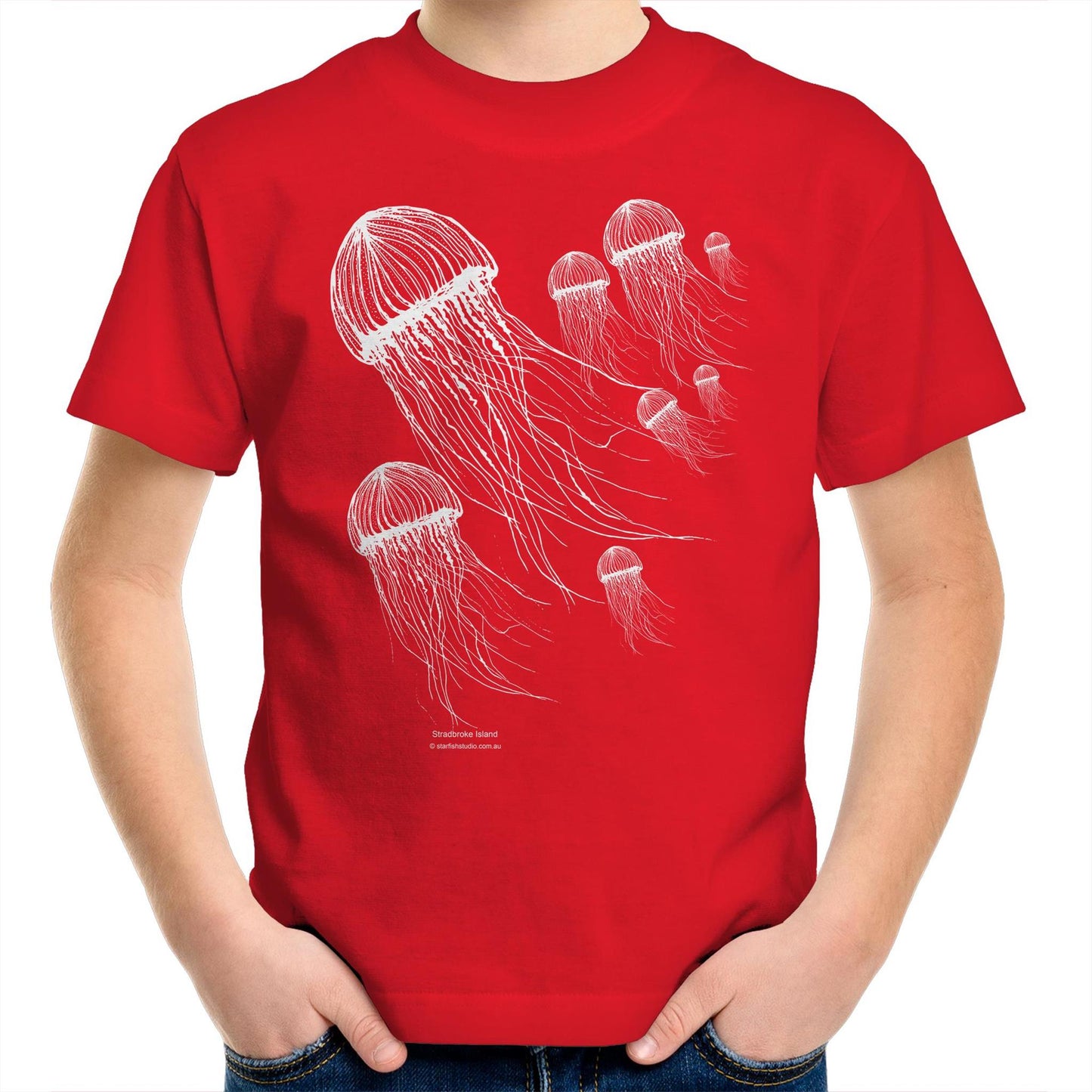 Printed to order- Kids  JELLYFISH GROUP  T-Shirt