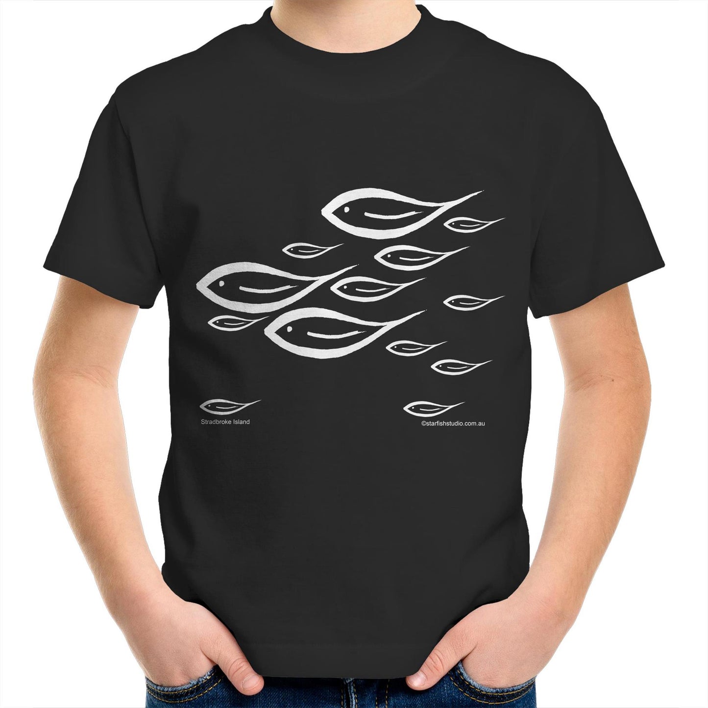 Printed to order- Kids  FISH T-Shirt