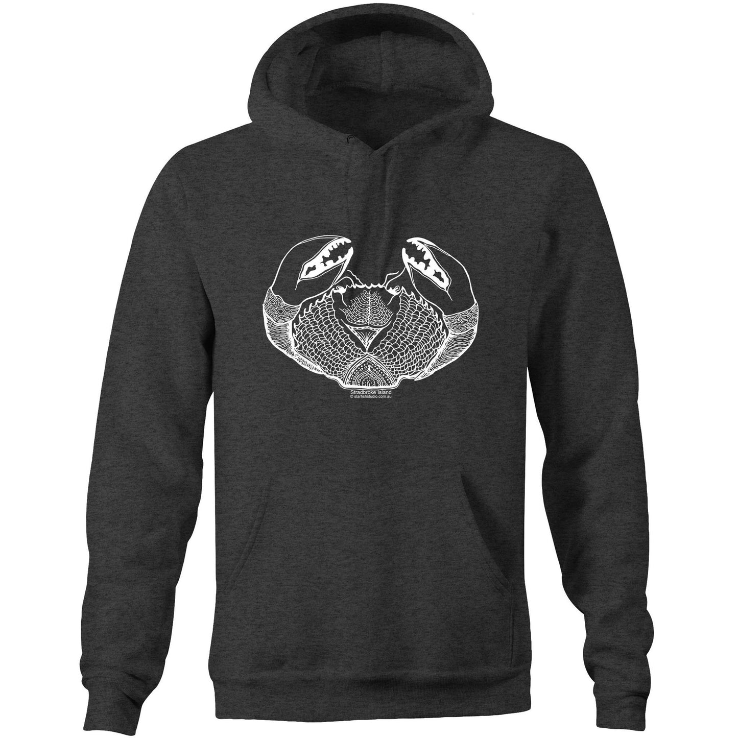 Printed to order- Unisex CRAB - Hoodie with Pocket